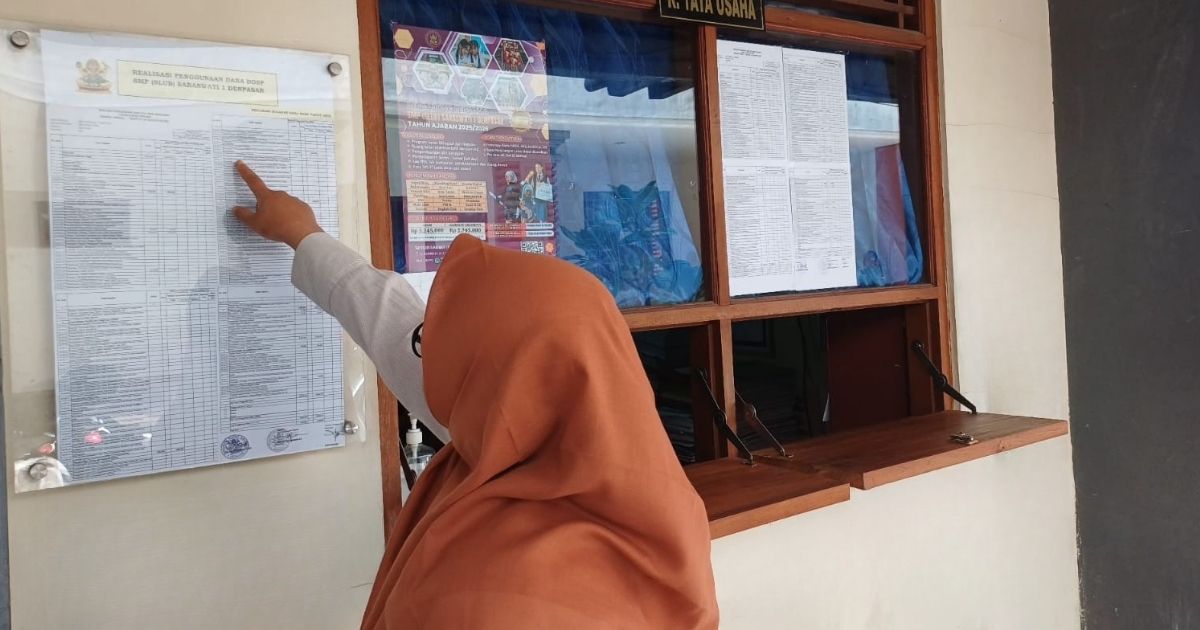 KONSISTEN LAKUKAN TRANSPARANSI PENGGUNAAN DANA BOSP TAHUN 2025