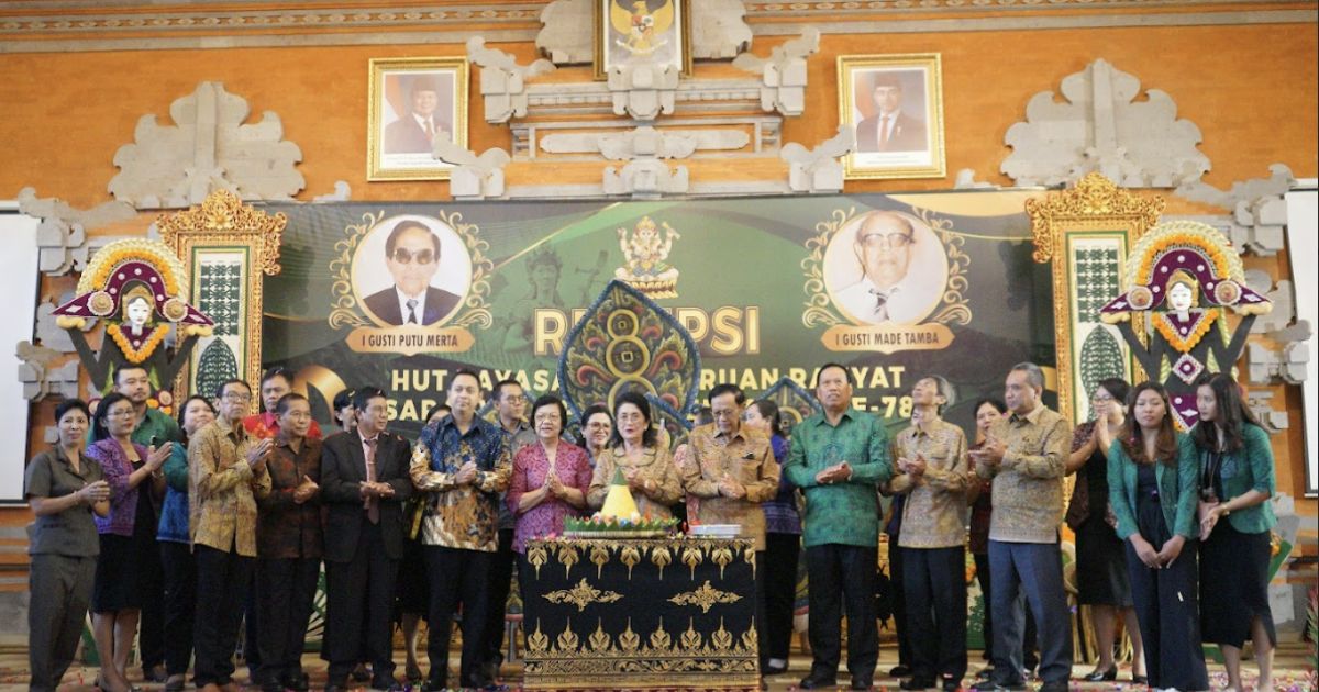 Semarak Hari Ulang Tahun Yayasan Perguruan Rakyat Saraswati Pusat Denpasar Ke-78