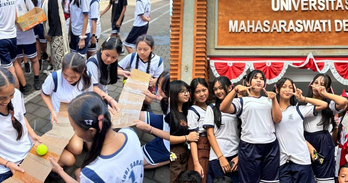 "Bersatu Berdaulat, Rakyat Sejahtera, Indonesia Maju" - Intip Kemeriahannya di SLUB