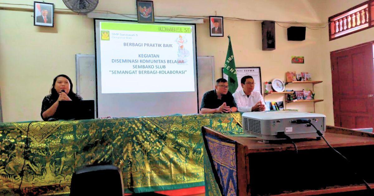 KOMBEL SEMBAKO SLUB : BERBAGI PRAKTIK BAIK, BERBAGI ILMU BARU