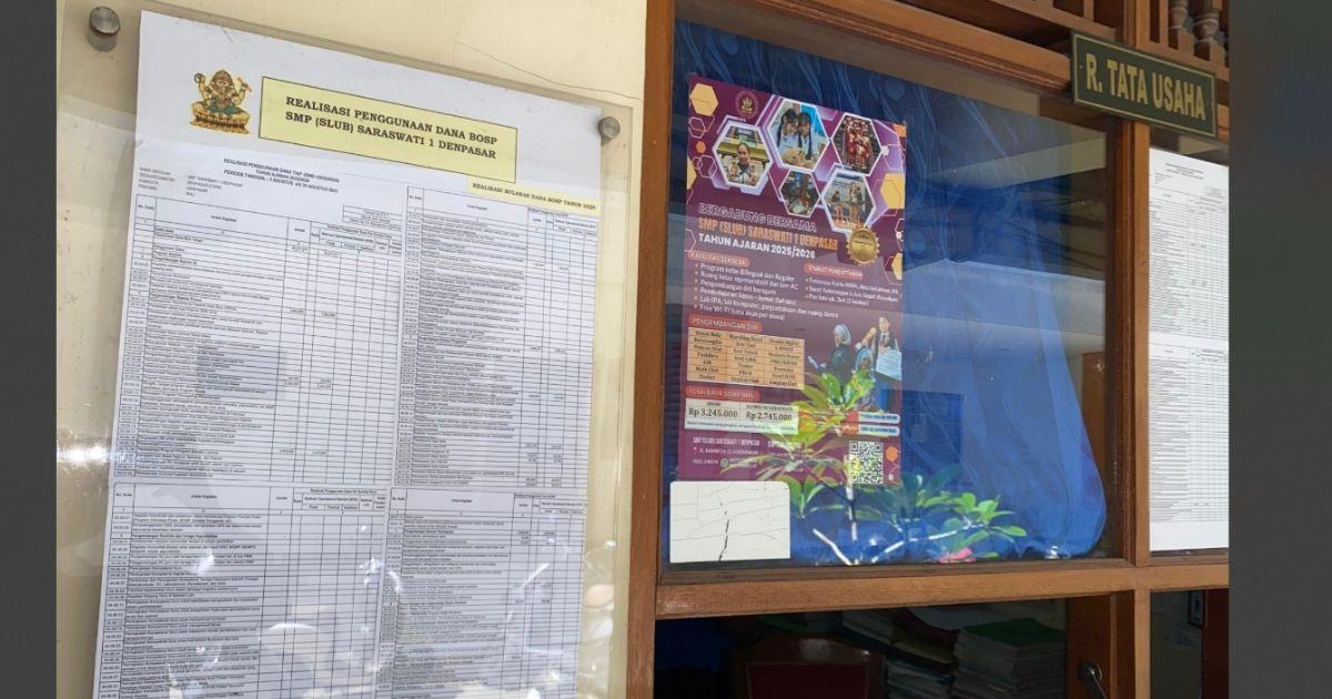 KONSISTEN LAKUKAN TRANSPARANSI PENGGUNAAN DANA BOSP TAHUN 2025