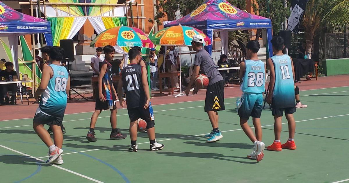 Laga Tim Basket SLUB dalam Sisma “Hoops in the GALAXY” 3x3 Basketball Competition