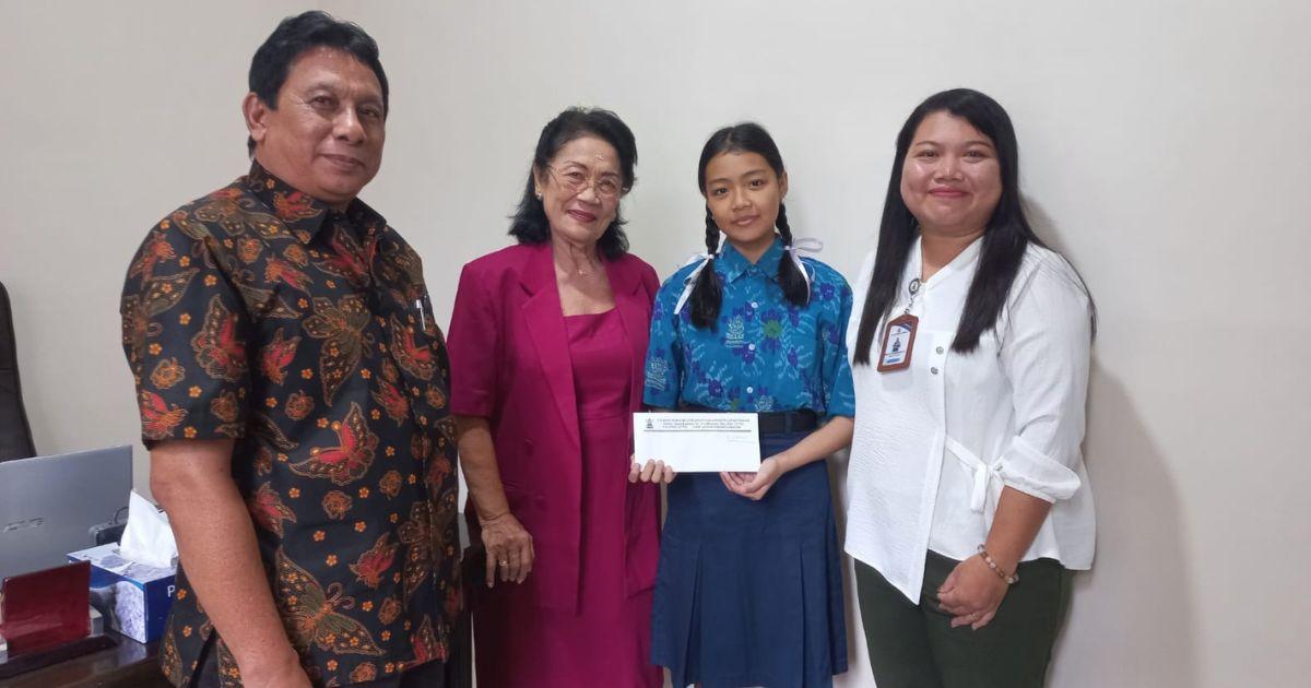 Velove Velycia David  Melaju sebagai Bintang Sobat SMP (BSS) 2024 Tingkat Nasional