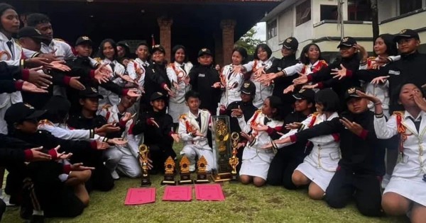PARSA SLUB Sandang Juara Bertahan LKBB SMP Tingkat Provinsi di SMAN 6 Denpasar